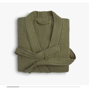Parachute Cloud Cotton Robe - Surplus Green